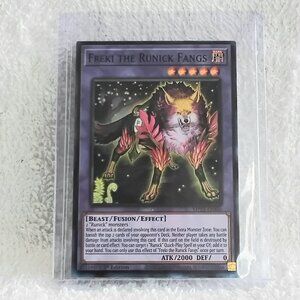 3/$25 Mint 2020 Yu-Gi-Oh! Freki the Runick Fangs MP23-EN186 SR Holo 1st Ed Card!